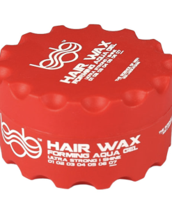 Bob Hair Wax Forming Aqua Gel Ultra Strong and High Shine Red 150ml